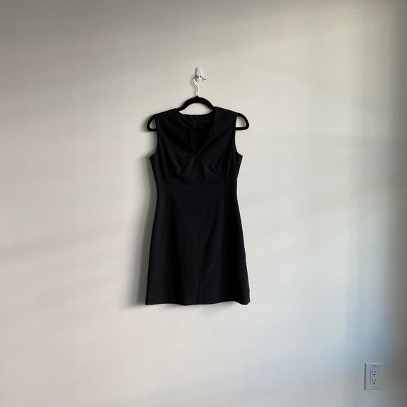 TALULA BABATON Stretch Black Mini Dress - Picture 1 of 7